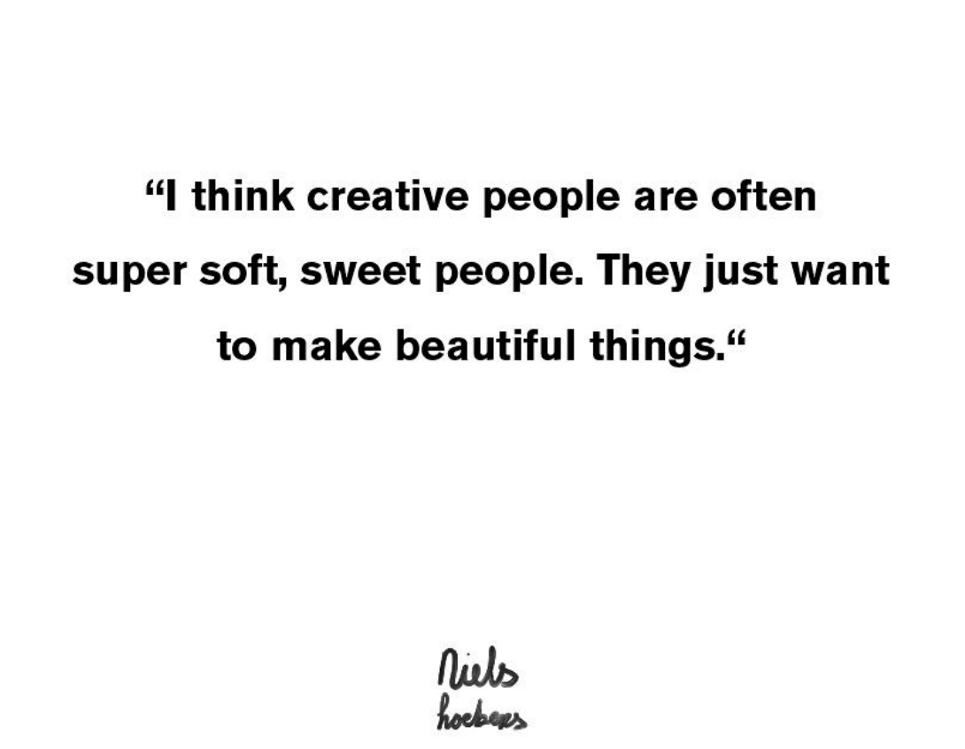 Citaat uit Blank Space Magazine